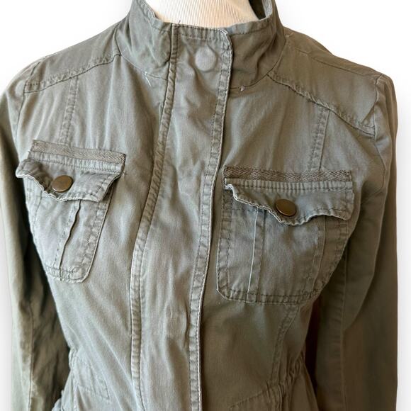 Full Tilt Army Look Utility Jacket EUC - Picture 5 of 8